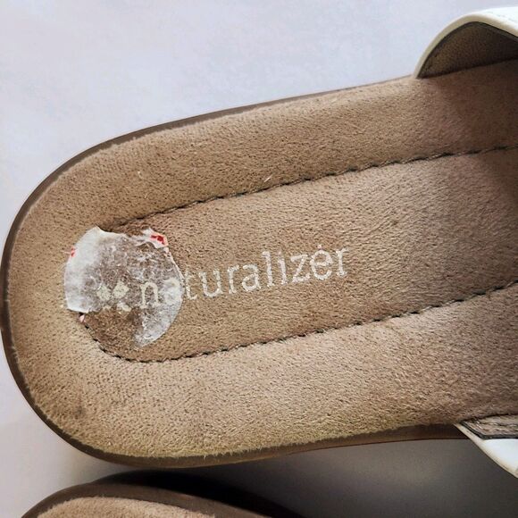 Natural Soul Jypsy Wedge Sandals 7M Turquoise Gem Embellished Boho Comfort - Picture 3 of 9